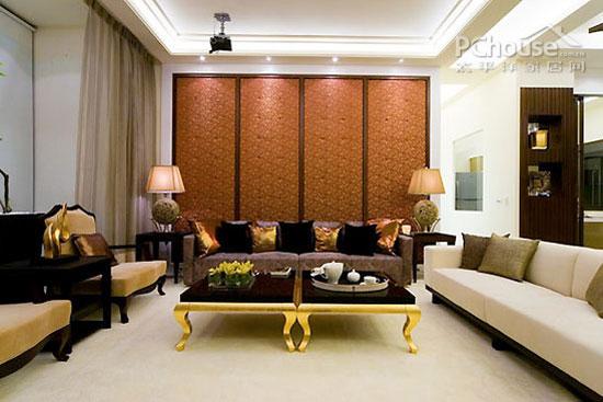 客廳裝修新表情 個性沙發背景墻選材攻略