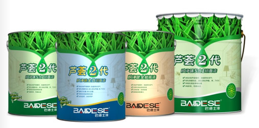 巴德士蘆薈2代墻面漆：環保性能用數據說話
