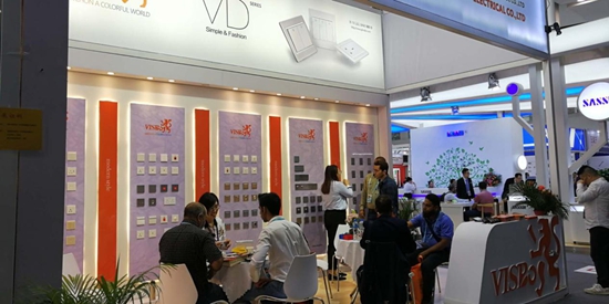 威斯堡電氣亮相第124屆廣交會—有顏有質引爆眼球